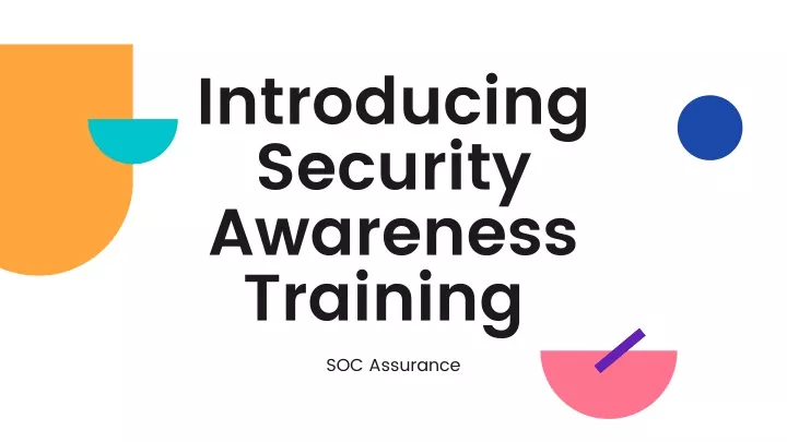 introducing security awareness training