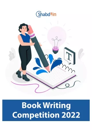 Book Writing Competition 2022
