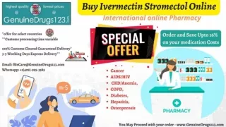 Buy Ivermectin Stromectol Online