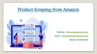 Product Scraping from Amazon