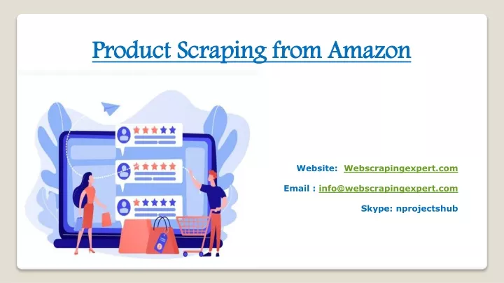product scraping from amazon
