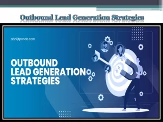Outbound Lead Generation Strategies