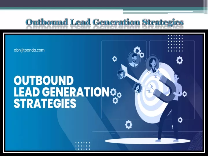 outbound lead generation strategies