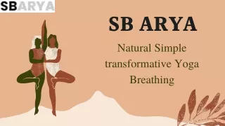 Pranayama Yogic Breathing