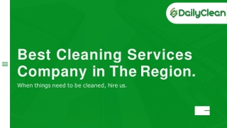 Professional Cleaning Company Perth Western Australia