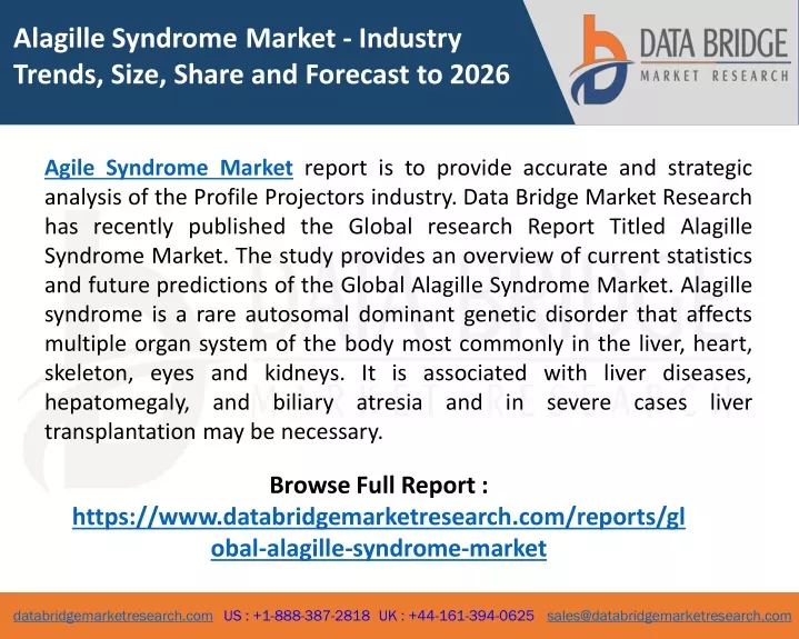 alagille syndrome market industry trends size
