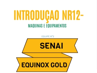 NR12 APRESENTAÇAO