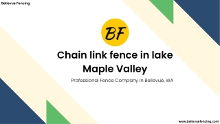 bellevue fencing