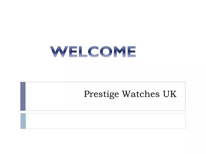 prestige watches uk