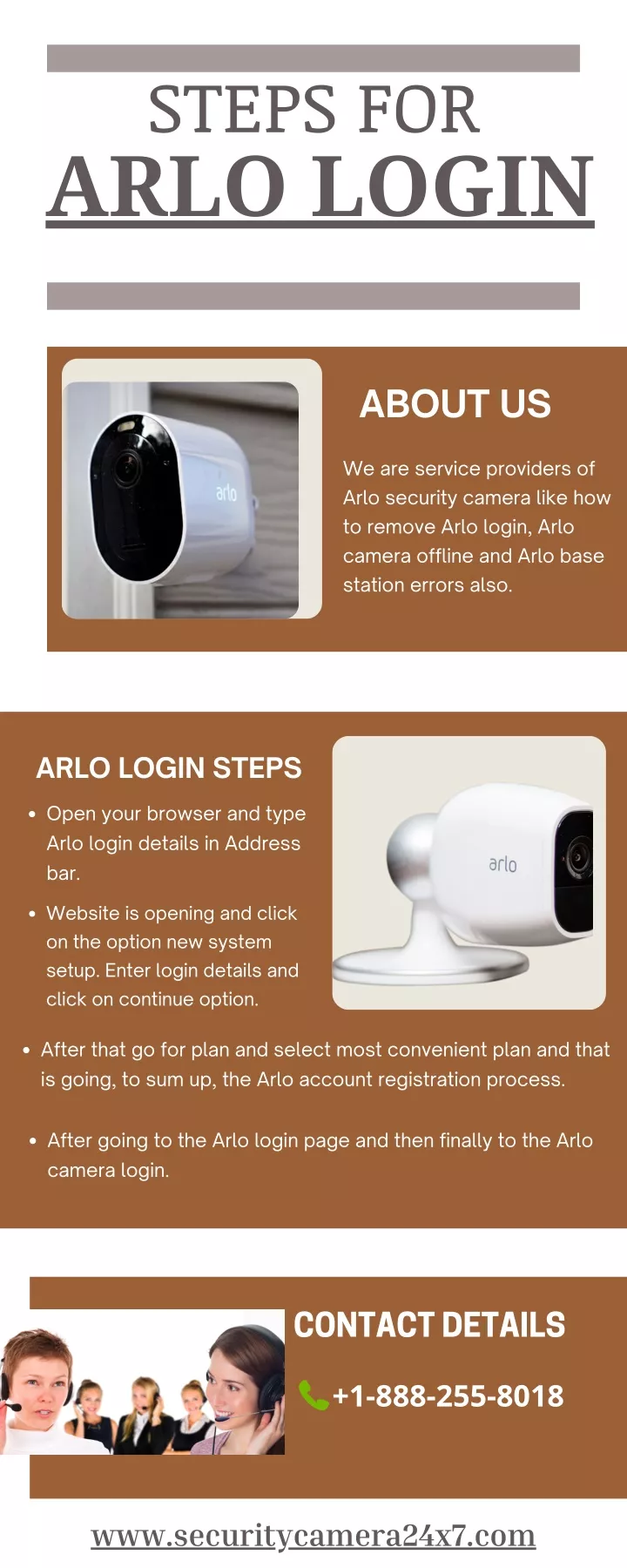 steps for arlo login