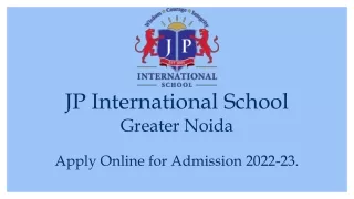 jp international school greater noida