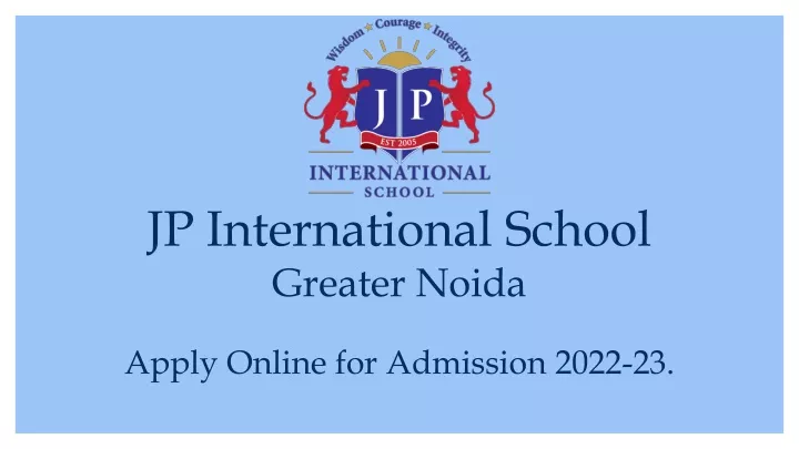 jp international school greater noida