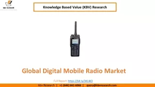 Global Digital Mobile Radio Market size to reach USD 7.2 Billion by 2027