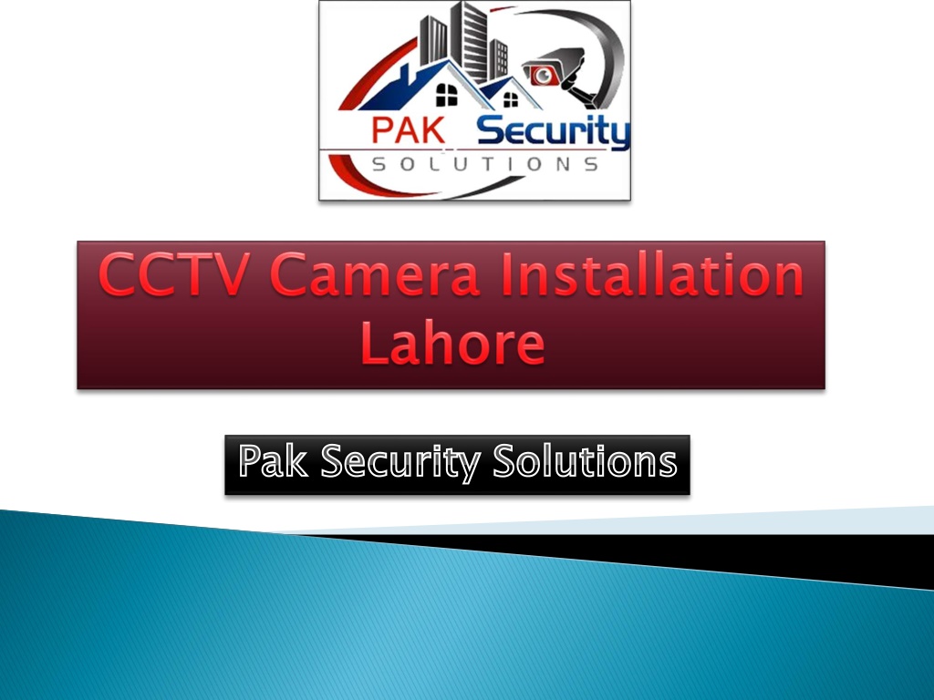PPT - CCTV Camera Installation Lahore PowerPoint Presentation, free ...