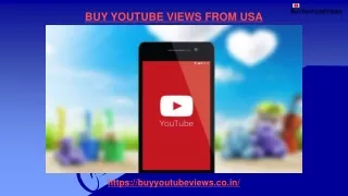 BUY YOUTUBE VIEWS FROM USA