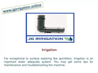 www jgirrigation online