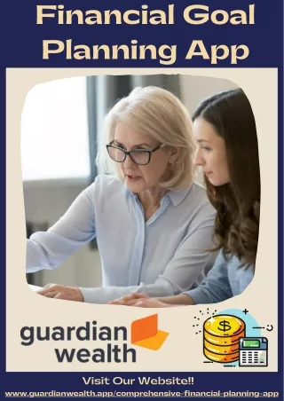 Financial Goal Planning App | Set Measurable Goals - GuardianWealth