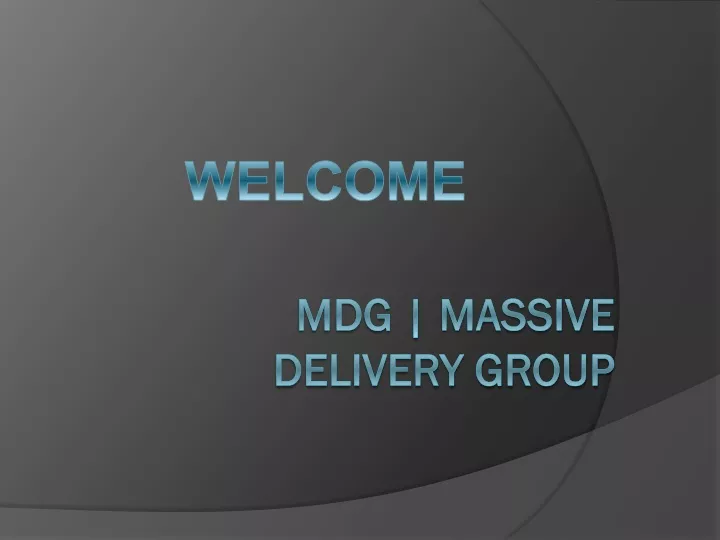 mdg massive delivery group