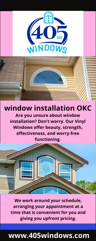 window installation okc are you unsure about