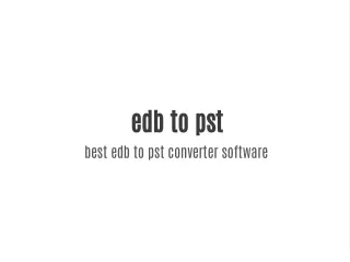edb to pst best edb to pst converter software