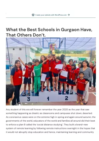 best school in gurgaon top school in gurgaon