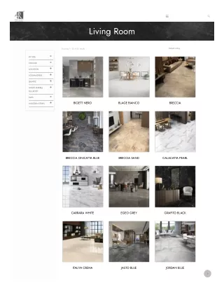 Living Room Ceramic Tiles Manufacturer & Exporter From India