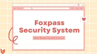 foxpass security system