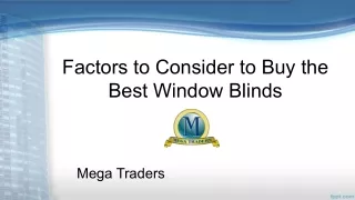 Best window blinds for office_ Major Factors to Consider to Buy the Best Window Blinds