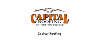 capital roofing