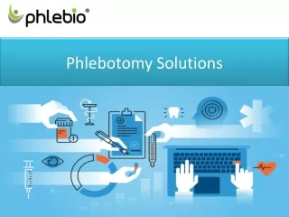 phlebotomy solutions