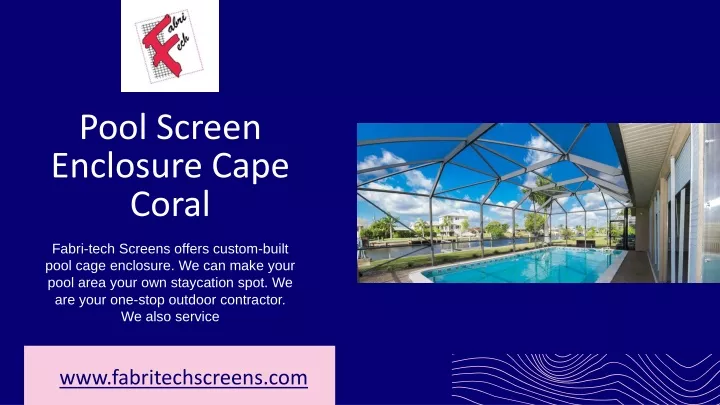 pool screen enclosure cape coral