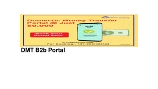 dmt b2b portal