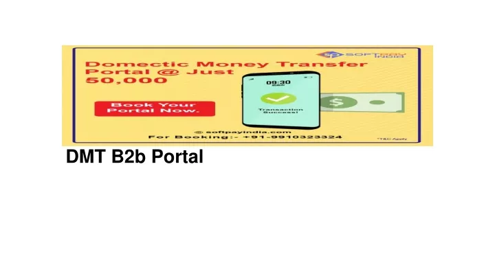 dmt b2b portal
