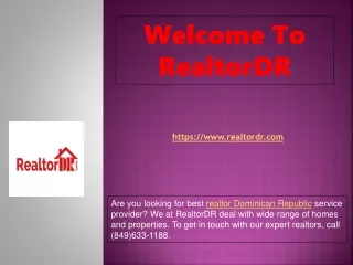 Welcome To RealtorDR