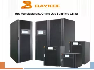 Ups Manufacturers