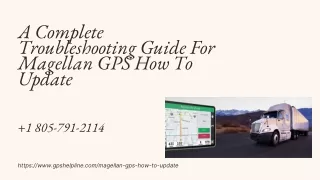 Looking Expert Help -Magellan GPS How to Update? 1-8057912114 Magellan SmartGPS