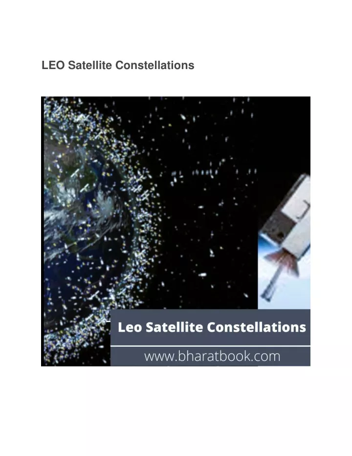 leo satellite constellations