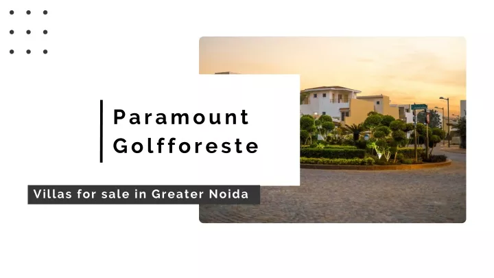 paramount golfforeste