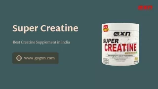 Order Best Creatine in India to Prevent Muscle Breakdown