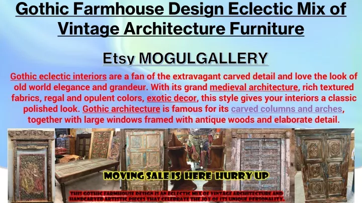 gothic farmhouse design eclectic mix of vintage
