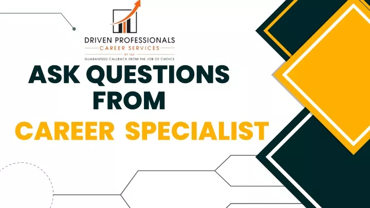 ask questions from career specialist