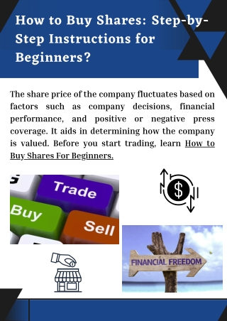 How To Buy Share For a Beginners