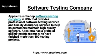 software testin g company