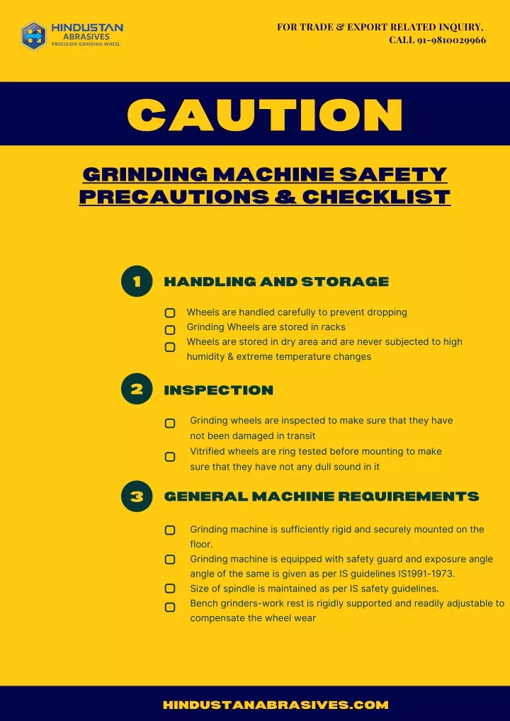 PPT Are you want to know Grinding Machine Safety Precautions and
