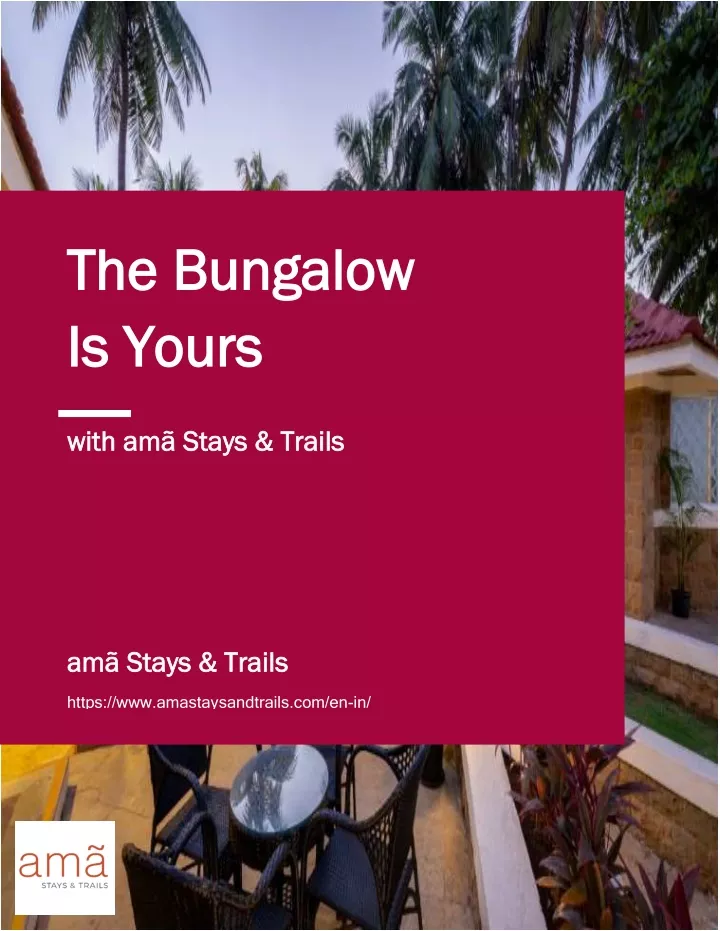the bungalow the bungalow i is yours s yours