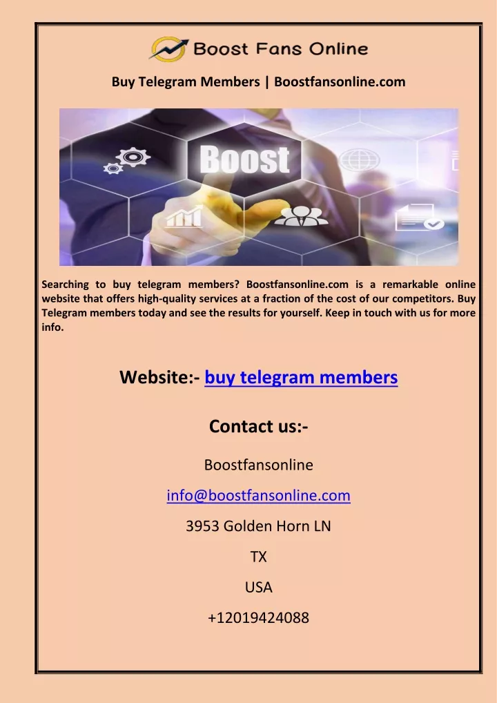 buy telegram members boostfansonline com