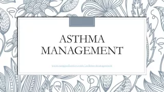 Asthma Management