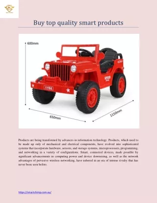 buy top quality smart products