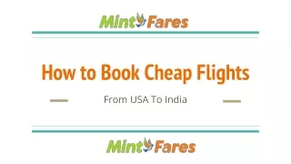 how to book cheap flights