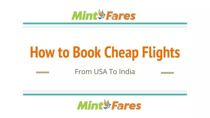 how to book cheap flights